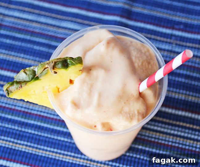 January Week 1 Meal Plan: Nutritious Recipes for the Month 17 Tropical Fruit Smoothie from Jamie Cooks It Up!!