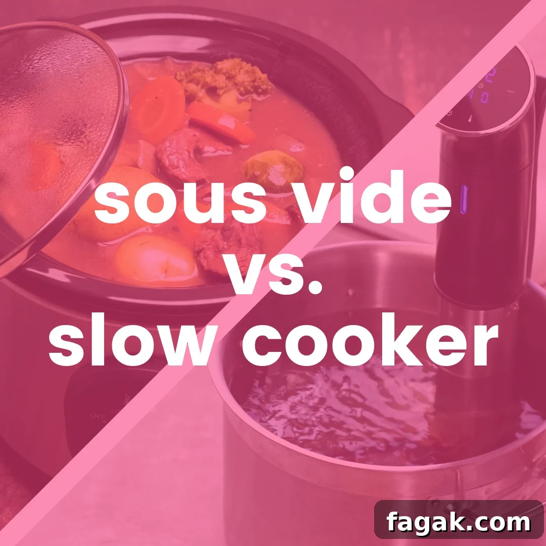 Sous Vide vs. Slow Cooker: Which is Better? - A Duck’s Oven