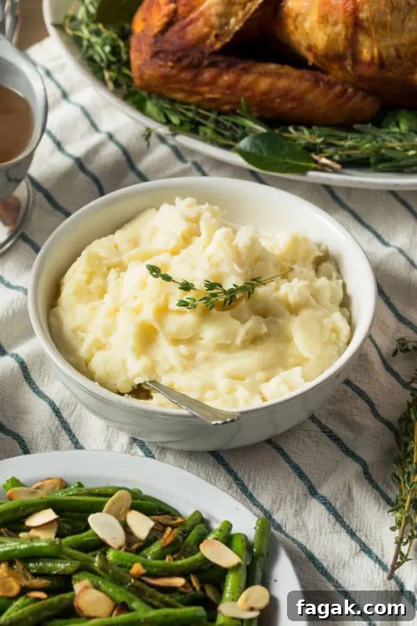thanksgiving mashed potatoes 