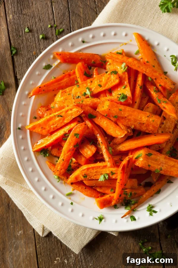 honey glazed carrots a traditional Thanksgiving side dish recipe