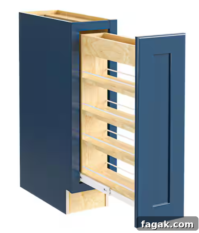 Pull-out pantry example