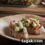 cucumber bruchetta #recipe