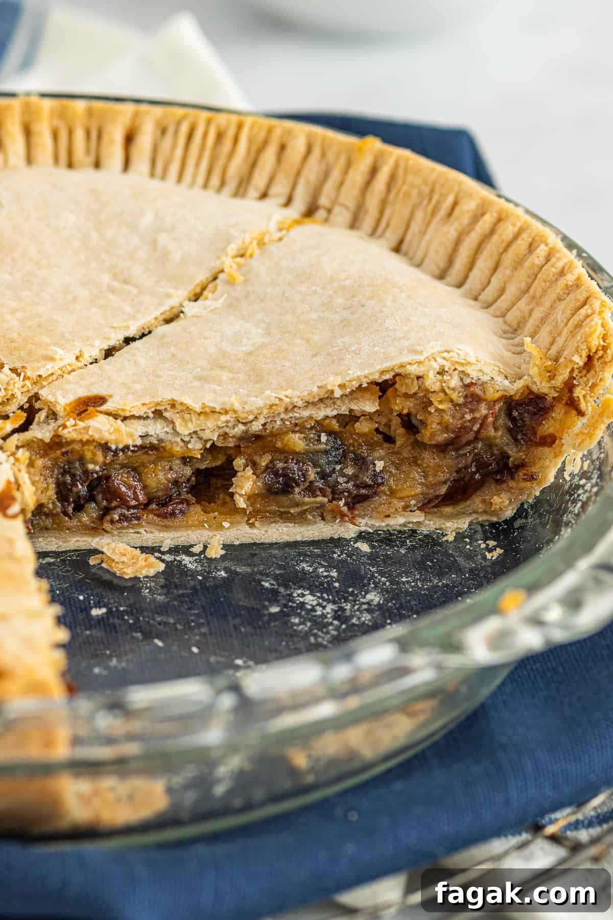 Sour Cream Raisin Pie
