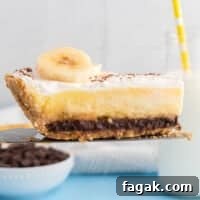 featured banana fudge pie.