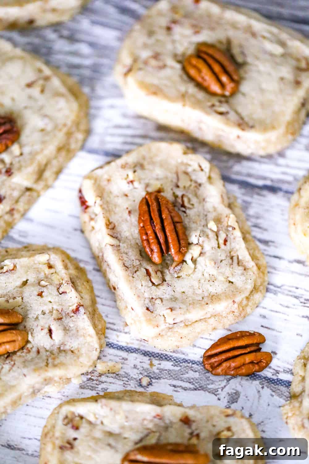 best Homemade Pecan Sandies shortbread cookies recipe