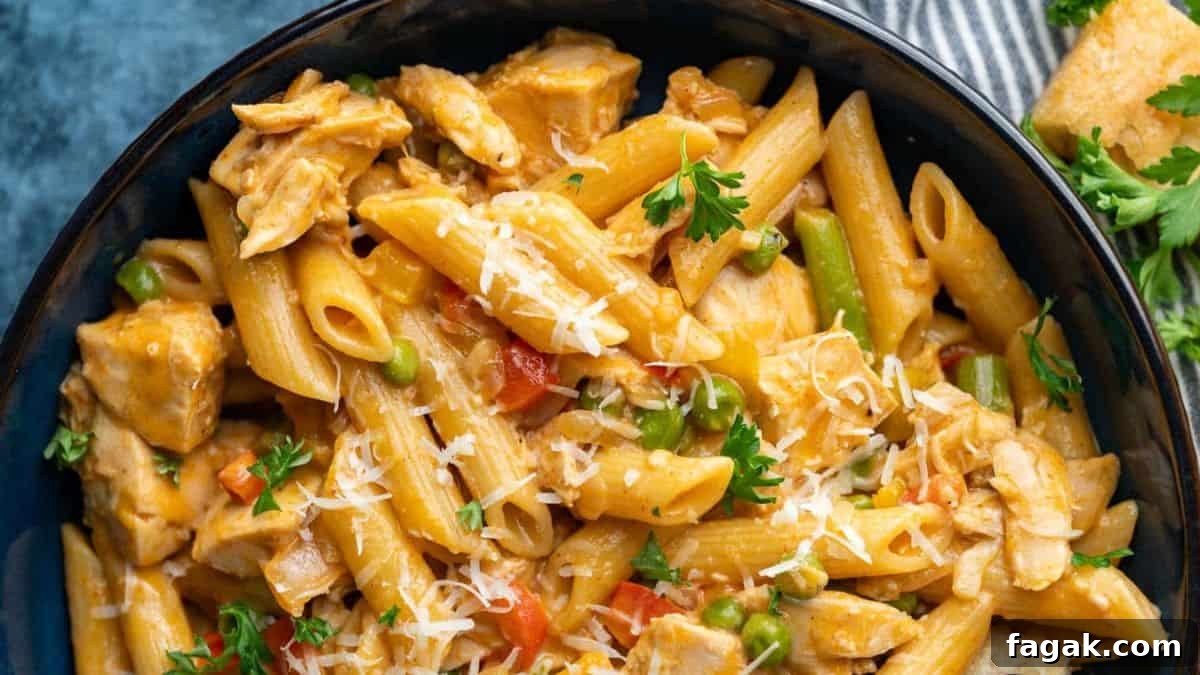 Chipotle Chicken Pasta
