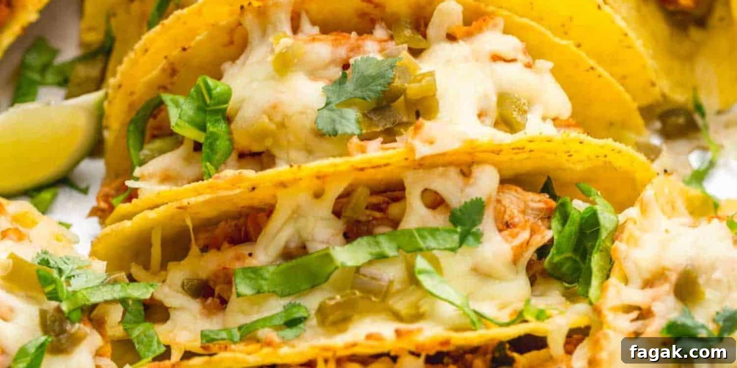Baked Chicken Tacos