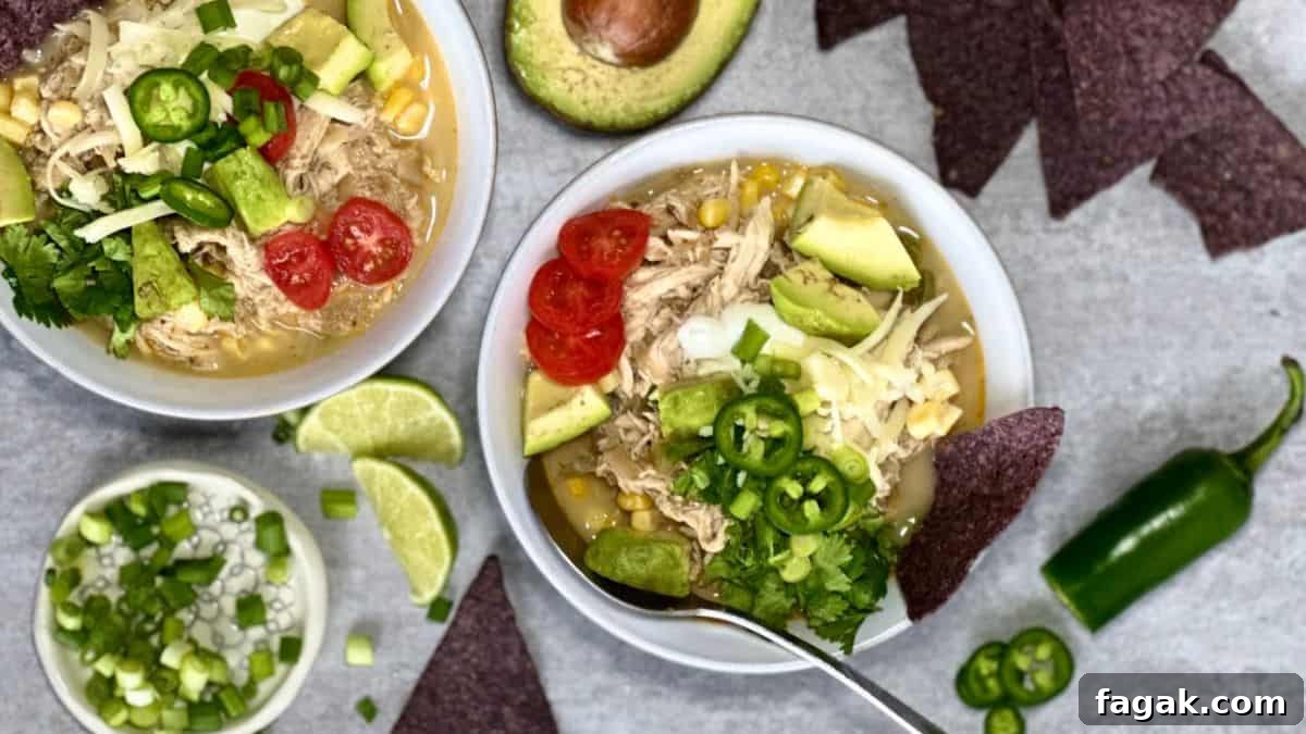 Quick And Easy White Chicken Chili