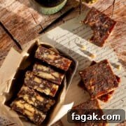 Date squares on a wooden background with a cup of coffee.