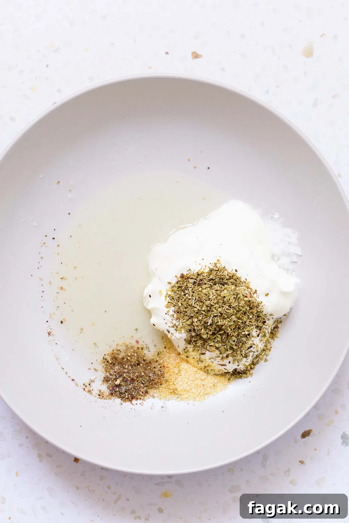 Marinade ingredients for chicken