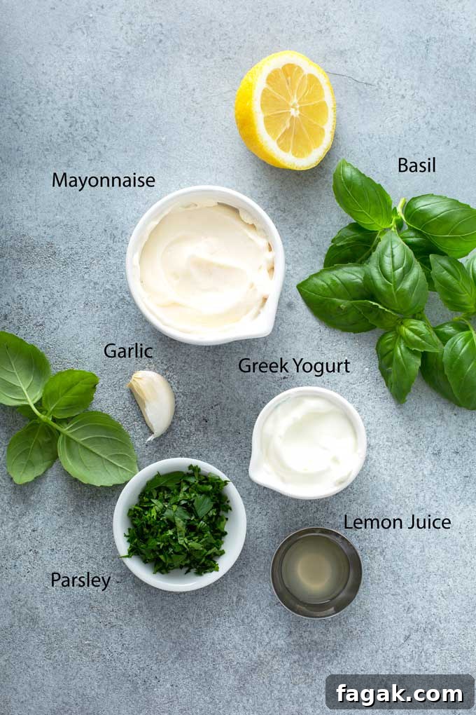 Artichoke sauce ingredients on a gray counter
