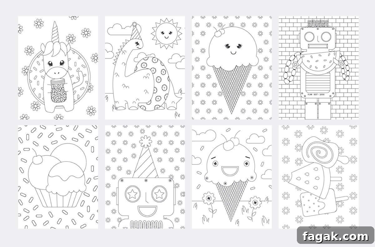 Free Printable Kids Coloring Pages — 8 Fun Designs 3 img 23367 2