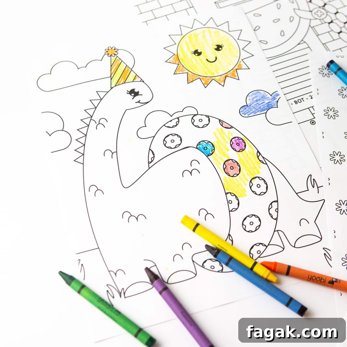 Free Printable Kids Coloring Pages — 8 Fun Designs 4 img 23367 3