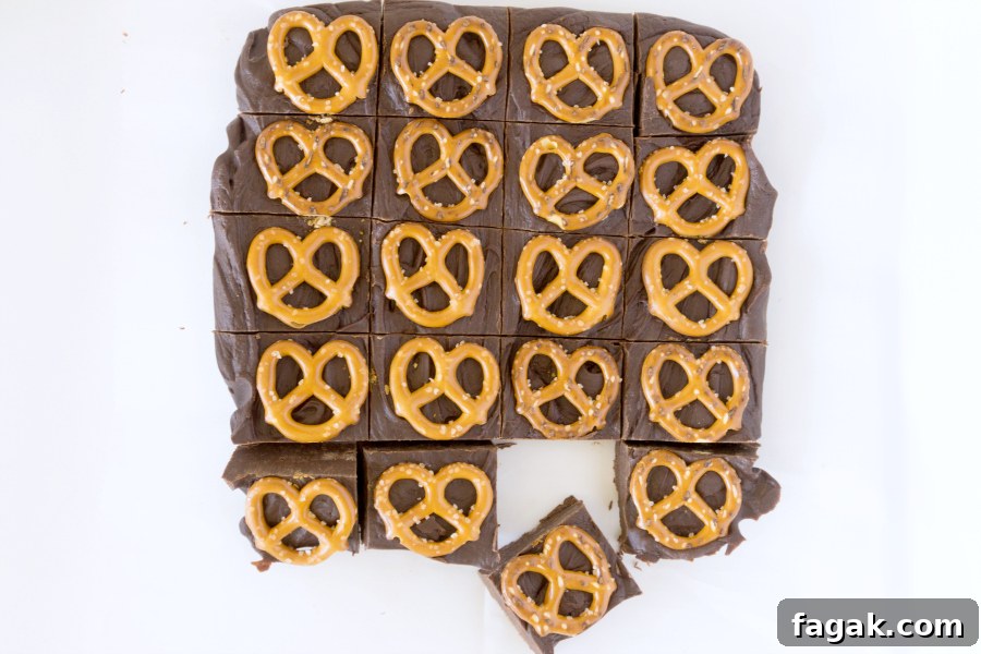 Slices of Guinness fudge