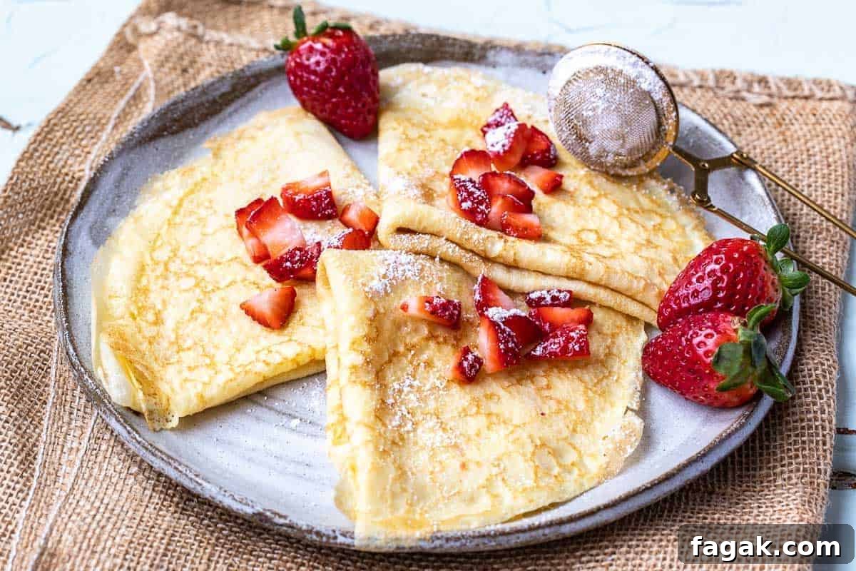 Classic French Crêpes Recipe