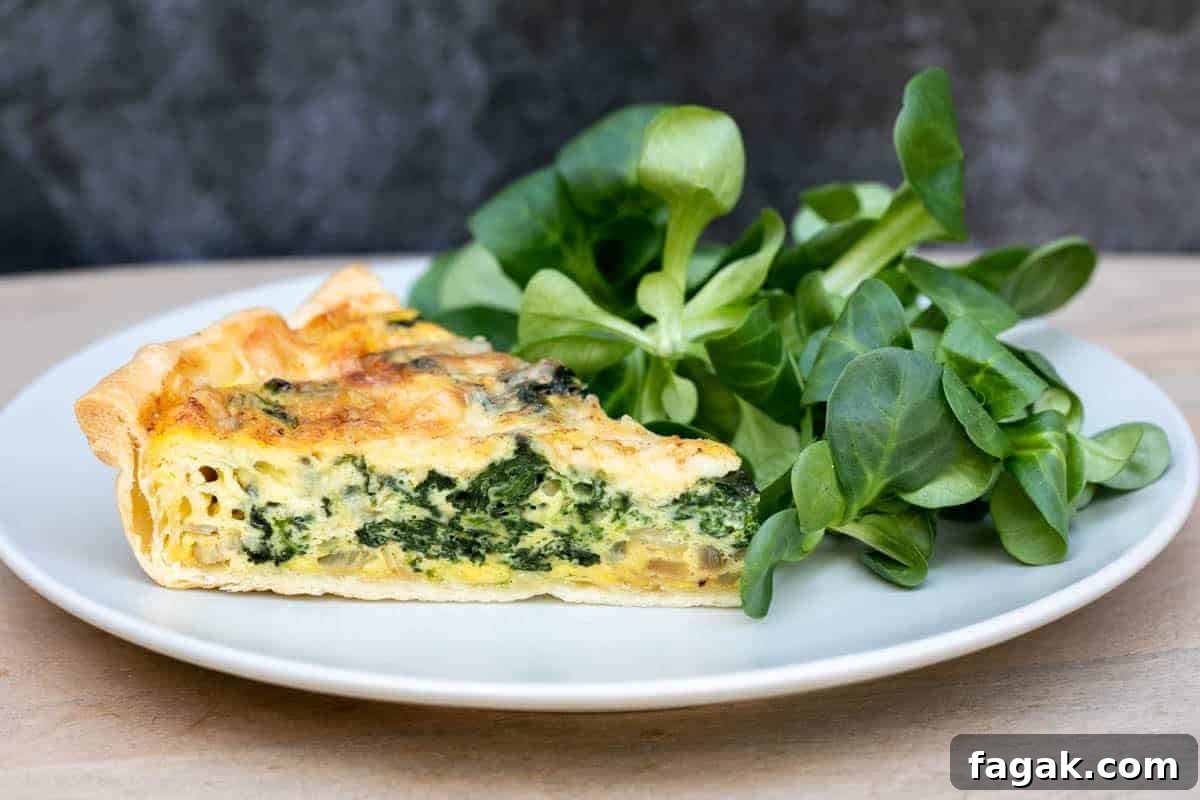 Quiche Florentine (Spinach Quiche)