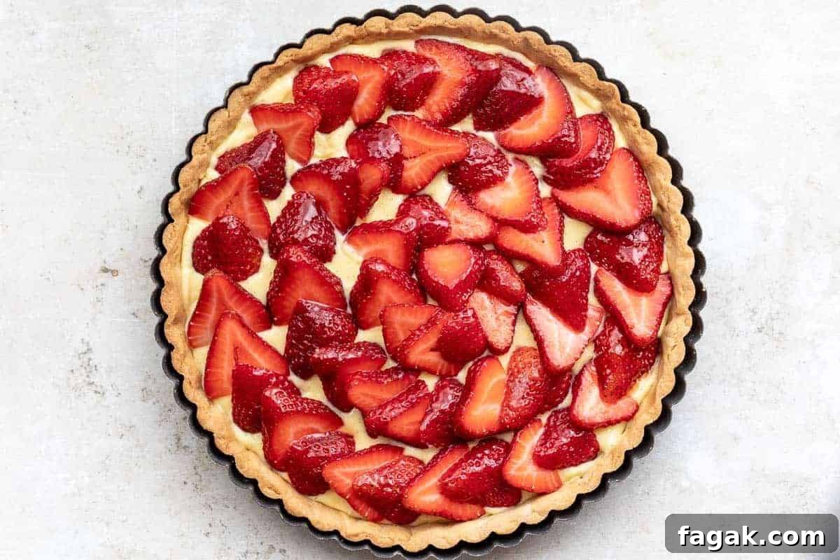 Tarte aux Fraises (French Strawberry Tart)
