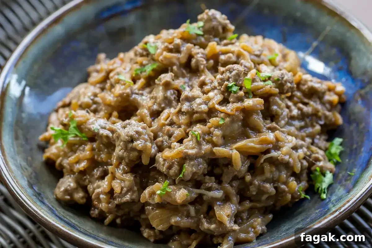 Easy French Onion Risotto