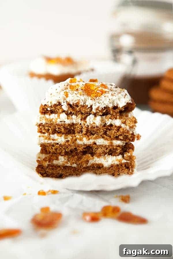 Gingerbread Icebox Cupcakes: Chilled Spiced Cupcake Recipe 3 Gingerbread Icebox Cupcakes are exactly the dessert you've been looking for! No bake and totally simple.