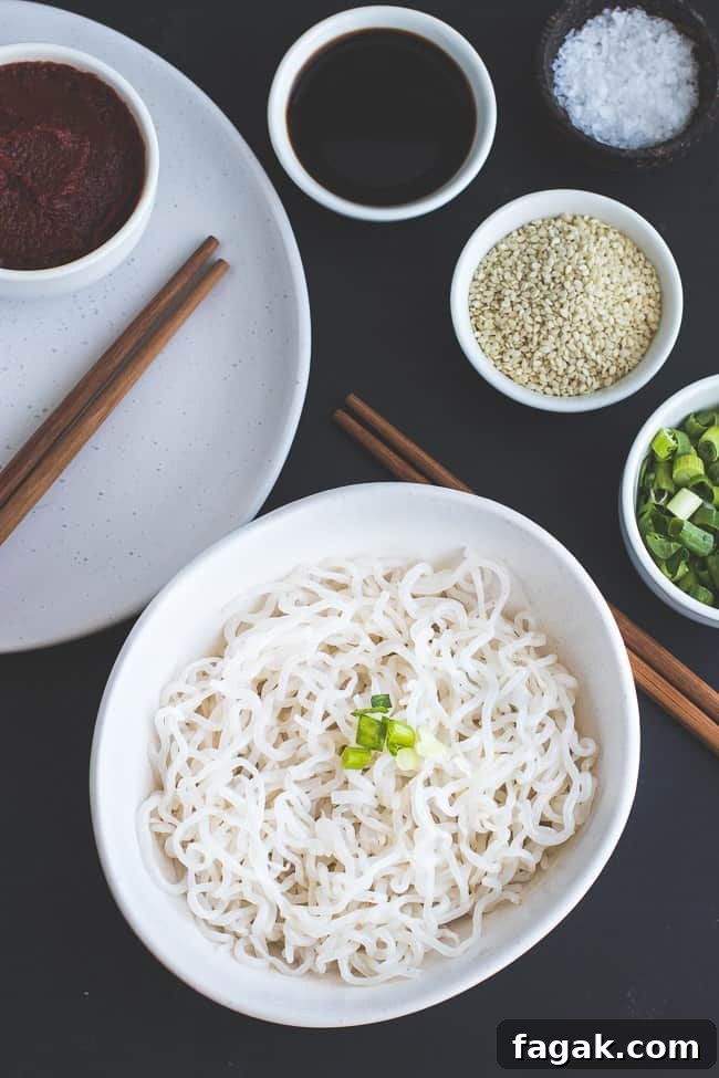Konjac noodle packet