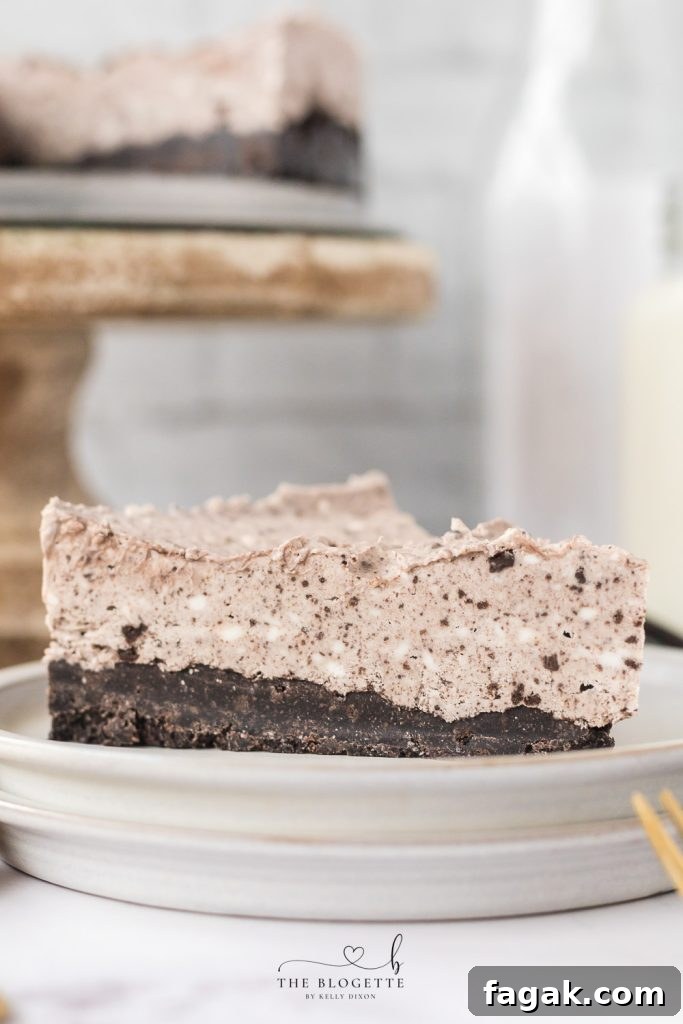 20-Minute No Bake Oreo Cheesecake with an Oreo cookie pie crust is the ultimate easy summer dessert. Creamy, flavorful, and DELICIOUS!