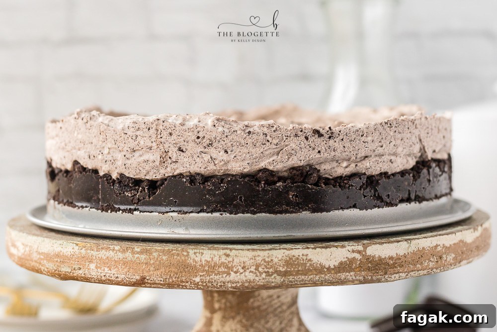 No Bake Oreo Cheesecake