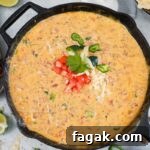 Smoked Poblano and Pepper Jack Queso Recipe 3 Smoked queso ready 4
