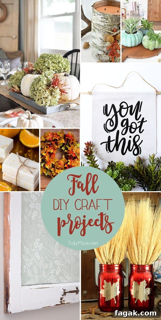 Fall for DIY….8 easy Fall DIY Craft Projects to make this weekend.