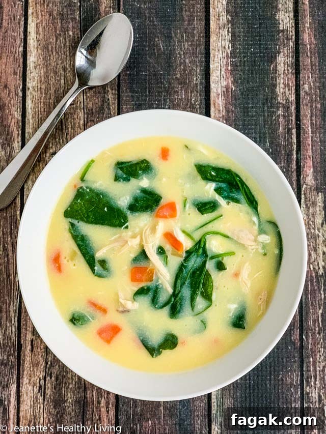 Lemon Chicken Rice Soup