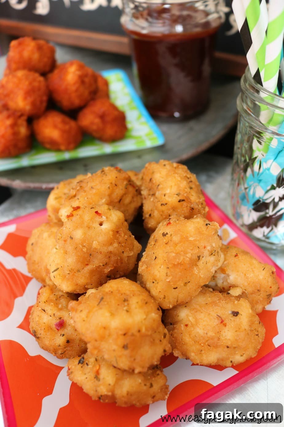 Tyson Chicken Parmesan Boneless AnyTizer Wingz are a perfect addition to a chicken slider bar!
