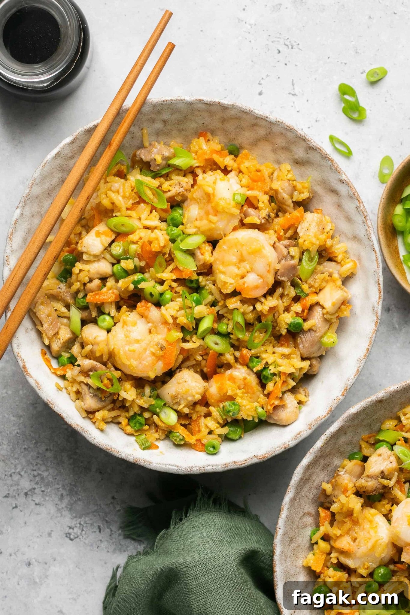 Shrimp & Chicken Fried Rice