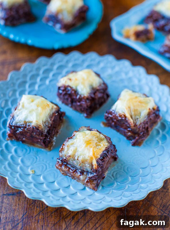 Nutella Chocolate Chip Baklava