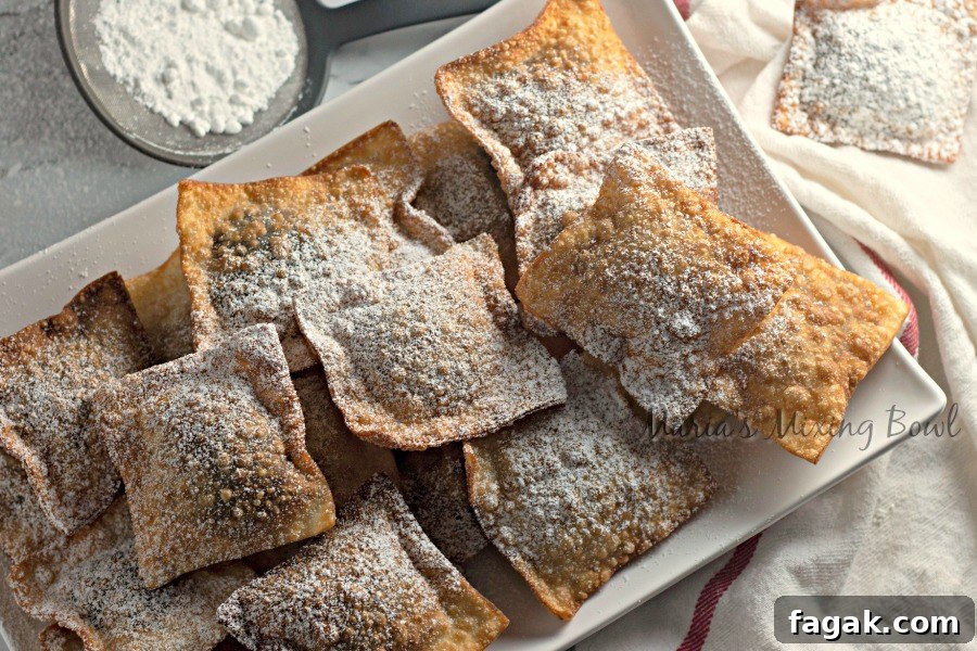Nutella Wontons