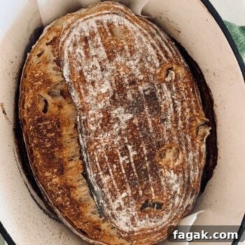 Finished pickle sourdough rye bread