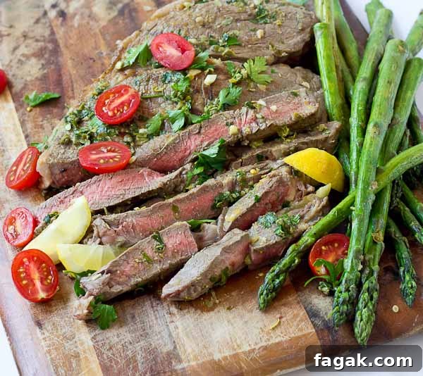 Grilled Top Sirloin Filets with Italian Salsa Verde