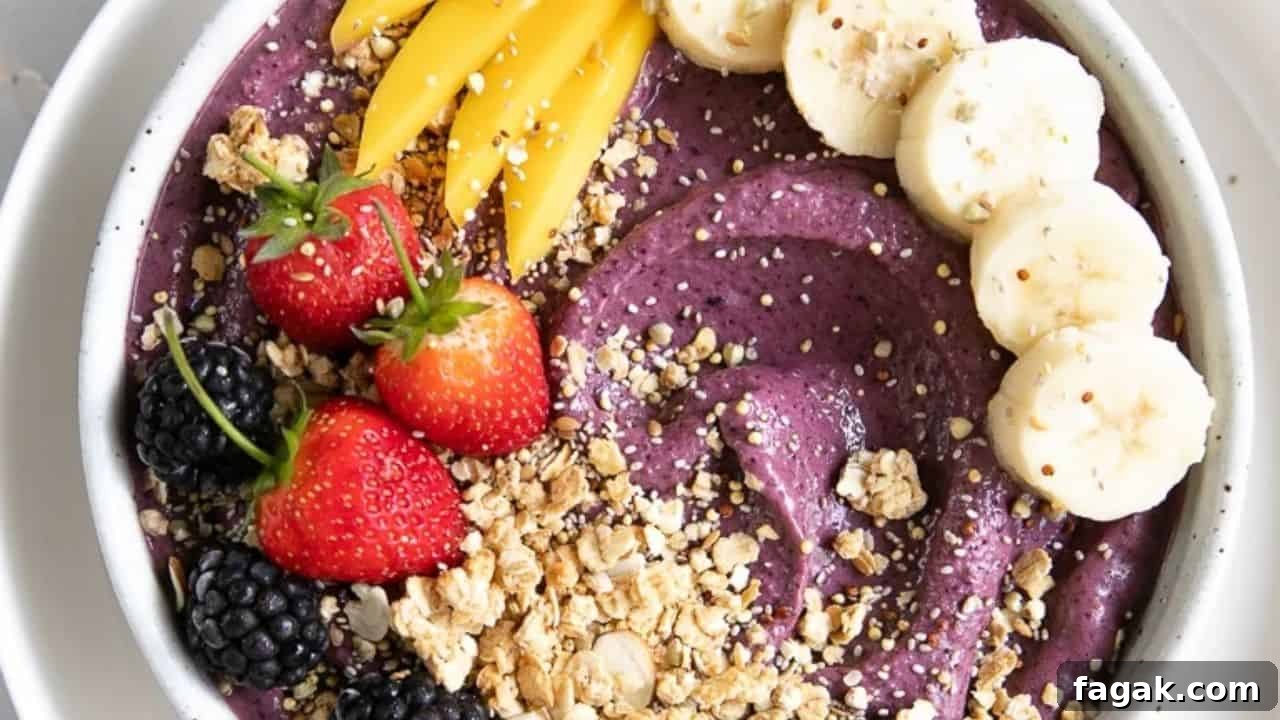 15 Filling Breakfast Recipes to Keep You Full Until Lunch 6 Acai Bowl Recipe