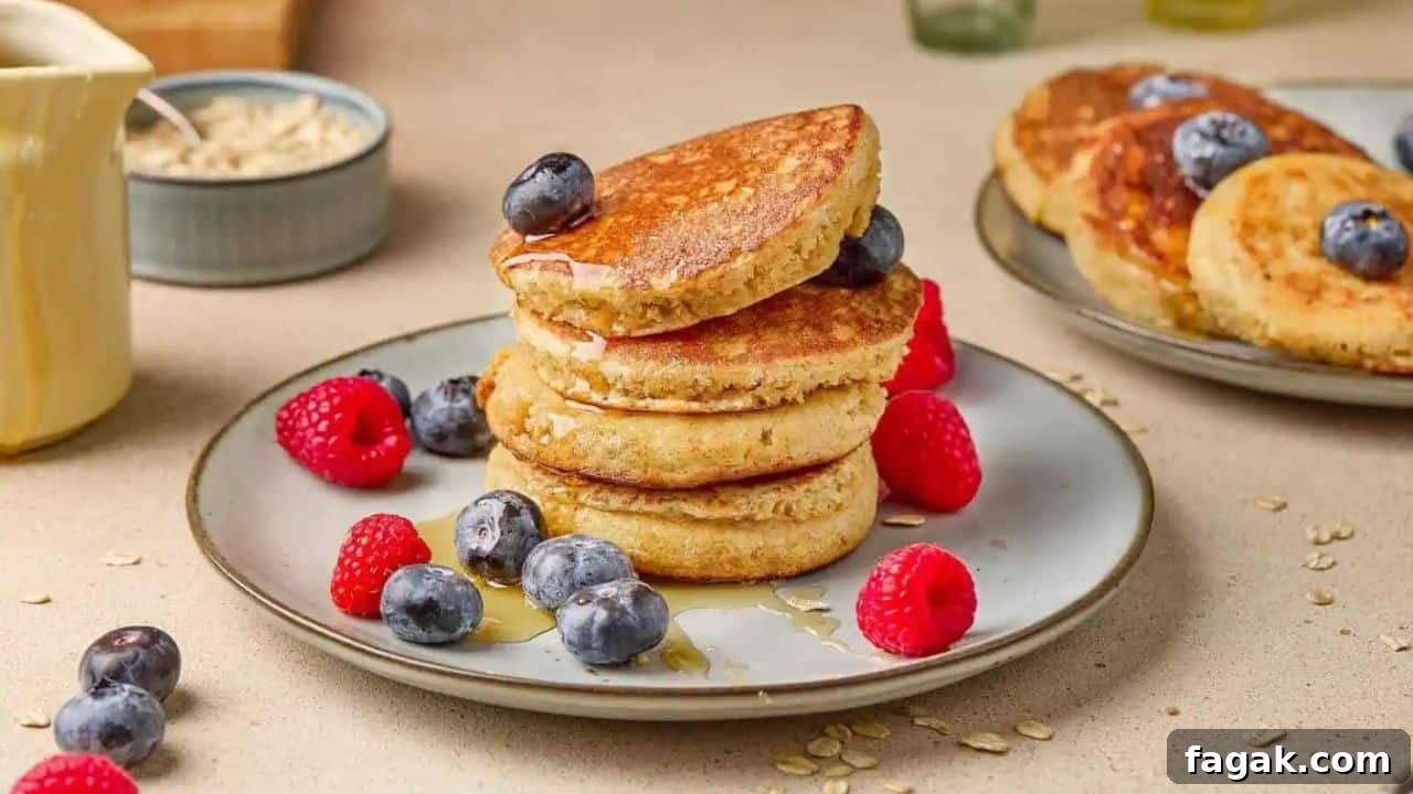 15 Filling Breakfast Recipes to Keep You Full Until Lunch 7 Protein Oat Pancakes