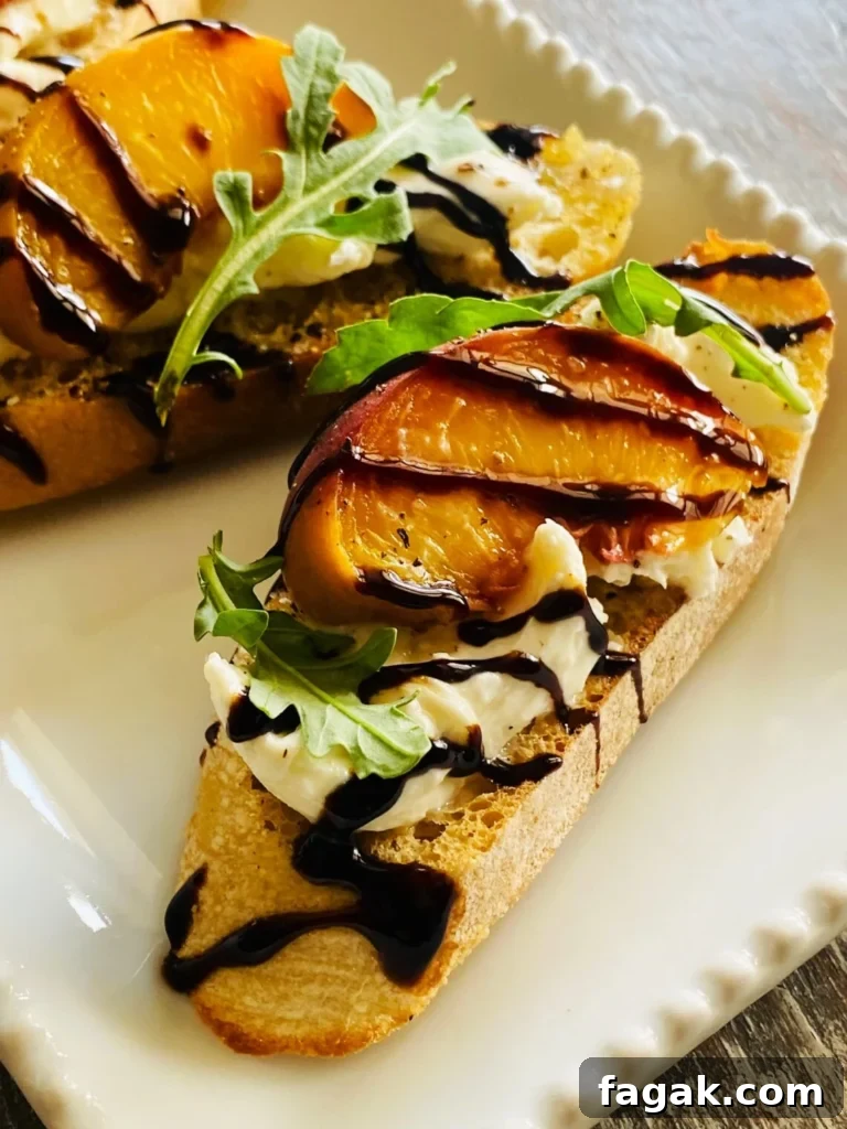 12 Festive Traeger Appetizer Recipes for Holiday Entertaining 10 Peach Burrata Crostini on the Smoker