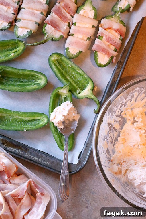 Bacon Wrapped Jalapeno Poppers