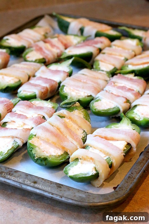 Bacon Wrapped Jalapeno Poppers