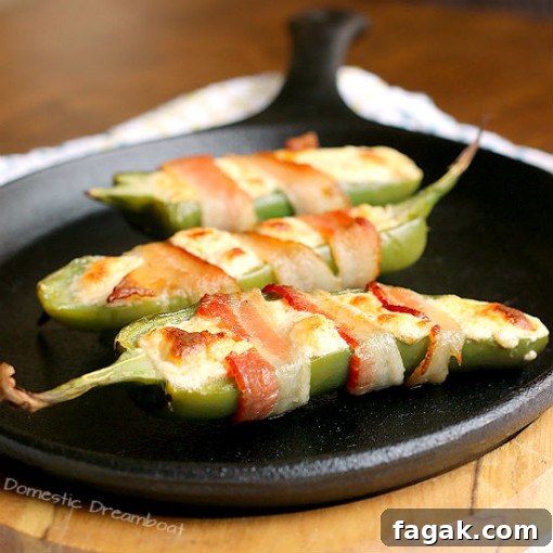 Bacon Wrapped Jalapeno Poppers
