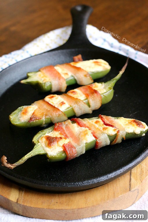 Bacon Wrapped Jalapeno Poppers
