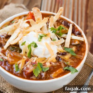 Loving this enchilada soup lately! Ohsweetbasil.com