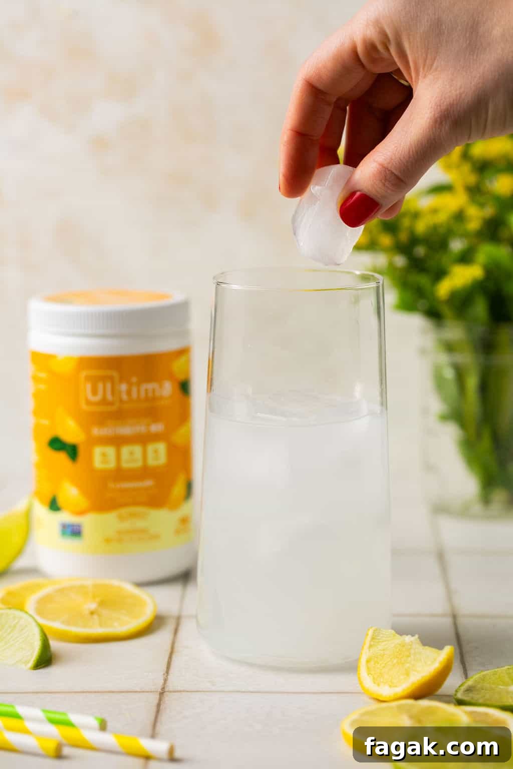 making hydration drink