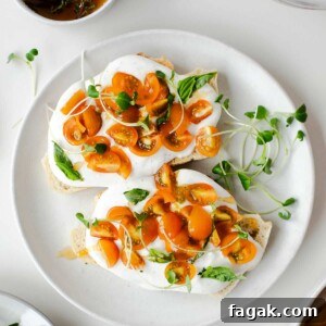 whipped cottage cheese toast