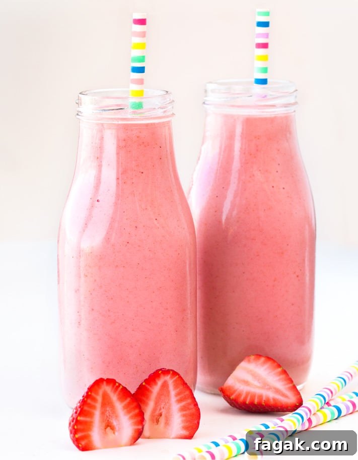 Strawberry Smoothies