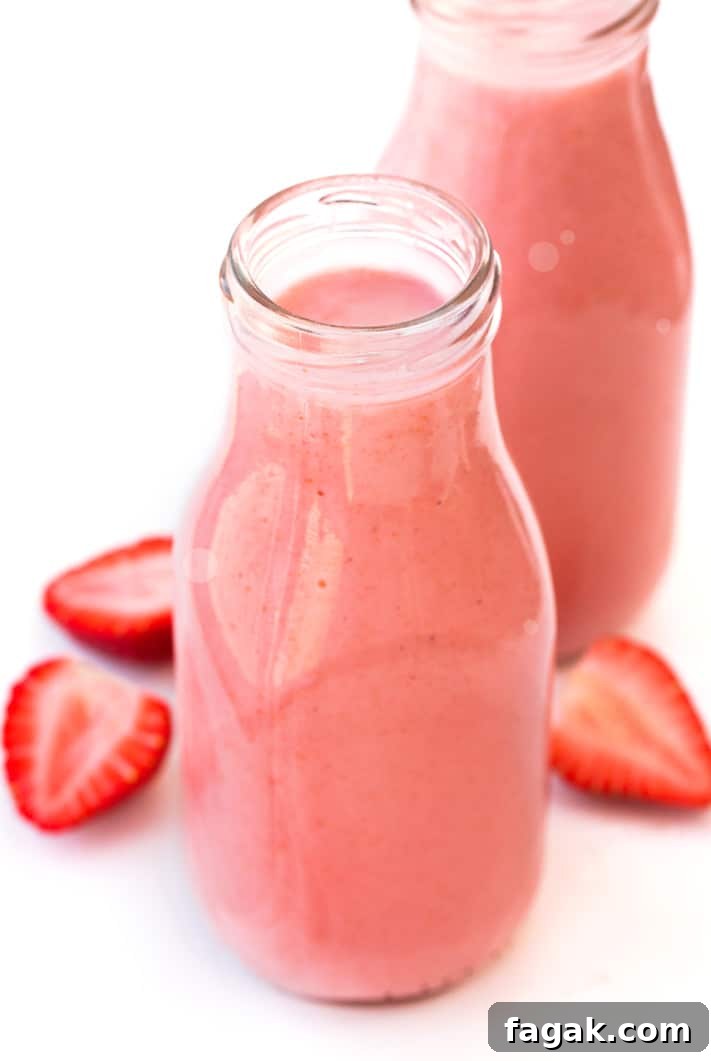 How To Make A Strawberry Smoothie