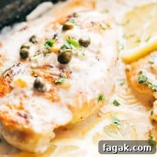creamy lemon chicken scallopini