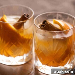 vanilla cinnamon old fashioned