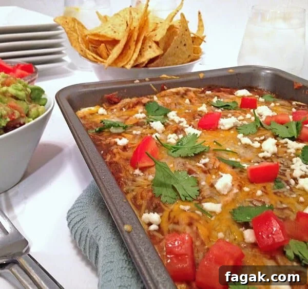 casserole in a pan
